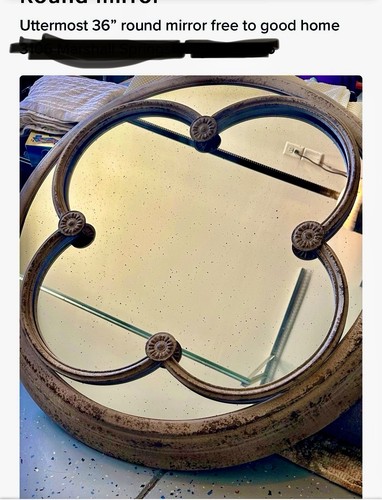 Uttermost mirror with - uttermost,